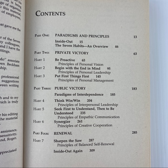 The 7 Habits of Highly Effective People Book Paperback - Picture 10 of 13